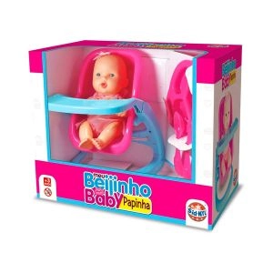 Boneca Sid-Nyl Meu Beijinho Baby Papinha