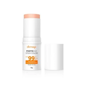 Protetor Solar Dermage Photoage Stick Color Fps99 Cor Claro 16g
