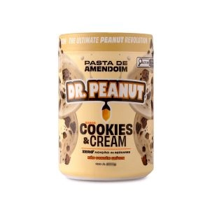 Pasta De Amendoim Dr Peanut Cookies E Cream 400g