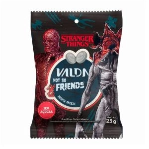 Pastilhas Valda Stranger Things Not So Friends Menta Freeze 25g