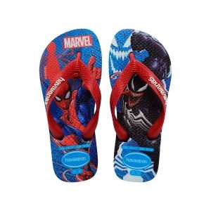 Sandália Havaianas Kids Top Marvel ll Azul Brilhante 33/34