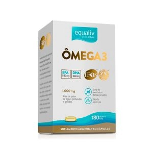 Suplemento Alimentar Ômega 3 180 Cápsulas Equaliv