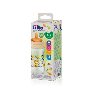 Mamadeira Lillo Super Evolution Látex 300ml