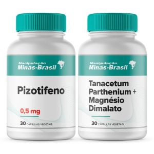 Combo Abordagem Dupla: Pizotifeno e Anti-Inflamatório Natural