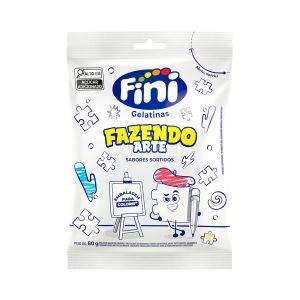 Balas De Gelatinas Fini Fazendo Arte Sabores Sortidos 80g