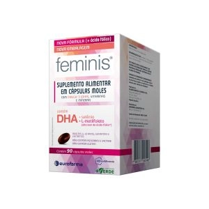Suplemento Alimentar Feminis 90 Cápsulas Moles Eurofarma