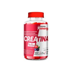 Creatina Cooper Energy Frutas Vermelhas 60 Gomas