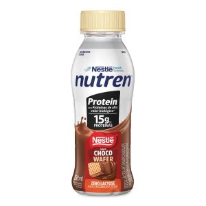 Bebida Láctea Nestlé Nutren Protein Chocowafer 260ml