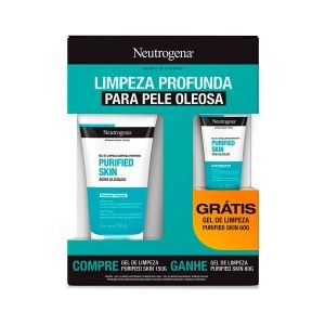 Kit Neutrogena Purified Skin Gel De Limpeza Facial 150g + Gel De Limpeza Facial 60g