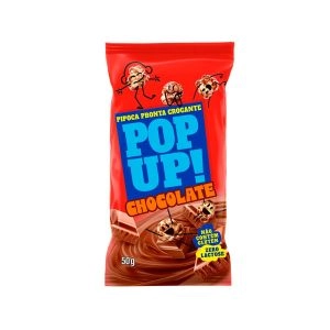 Pipoca Pronta Crocante Pop Up Chocolate 50g