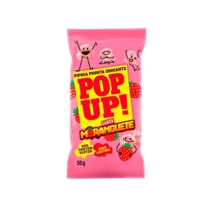 Pipoca Pronta Crocante Pop Up Moranguete 50g