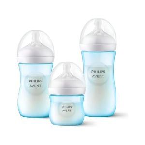 Kit Mamadeira Philips Avent Pétala Azul 0 Meses +