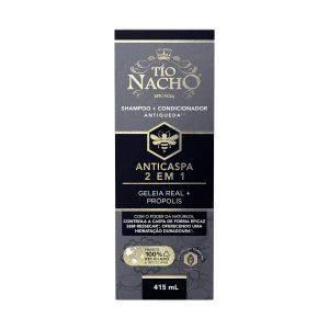 Shampoo Tio Nacho Antiqueda Anticaspa 2 Em 1 415ml
