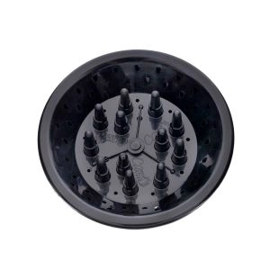 Difusor Santa Clara Para Secador De Cabelo Preto 1 Unidade