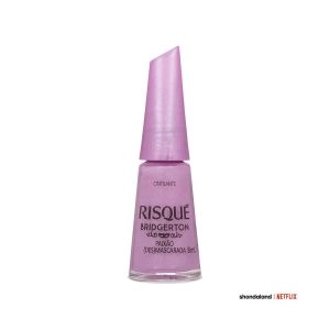 Esmalte Risqué Bridgerton Paixão (Des)Mascarada Cintilante 8ml