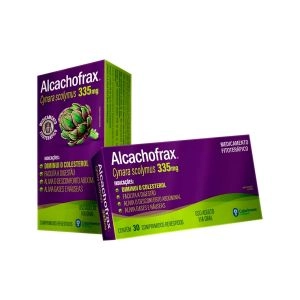Alcachofrax 335mg 30 Comprimidos Revestidos Catarinense Pharma