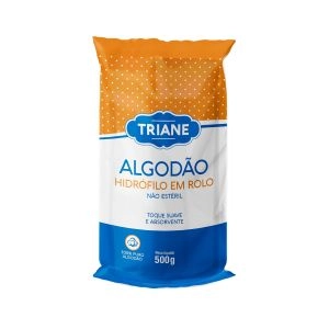 Algodão Triane Hidrófilo Em Rolo 500g