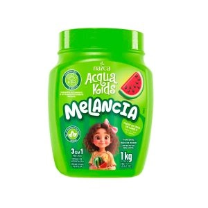 Creme Para Pentear 3 Em 1 Nazca Acqua Kids Melancia 1kg