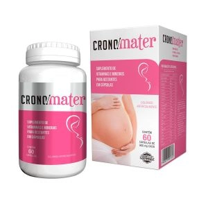 Suplemento de Vitaminas e Minerais para Gestantes 60 Cápsulas Crono Mater