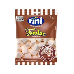 Marshmallows Para Fondue Fini Sabor Baunilha 80g