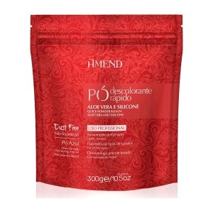 Pó Descolorante Rápido Amend Extrato De Aloe Vera E Silicone 300g