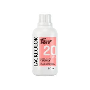 Água Oxigenada Cremosa Lack Color 20 Volumes Descolorante 90ml