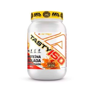 Whey Adaptogen Science Proteína Isolada Hidrolisada Tasty Iso Doce De Leite 900g