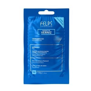 Máscara Banho de Verniz Sachê Dose Econômica Felps Professional 50g