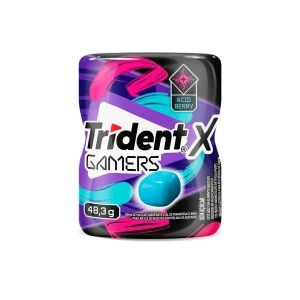 Goma De Mascar Trident X Gamers Acid Berry 48,3g