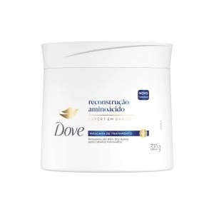 Máscara De Tratamento Dove Reconstrução+ Aminoácido Expert Em Danos 320g