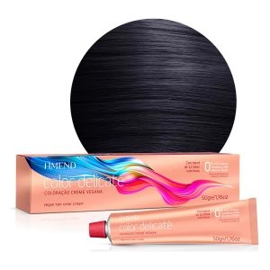 Coloração Amend Color Delicaté 1.0 Preto 50g