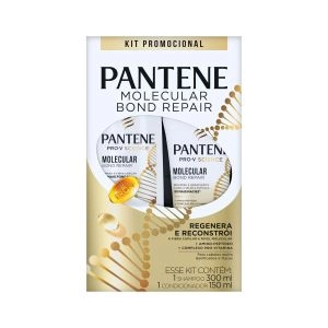 Kit Pantene Molecular Bond Repair Shampoo 300ml + Condicionador 150ml