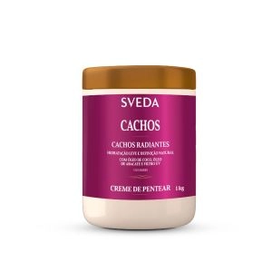Creme De Pentear Sveda Hair Cachos Radiantes 1kg