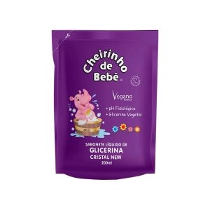 Sabonete Líquido Cheirinho De Bebê Cristal New Refil 200ml