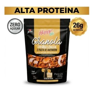Granola Junco Whey Protein + Pasta De Amendoim 200g