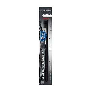 Escova de Dente Oral Nexter Black Clean Super Macia Cabeça 28