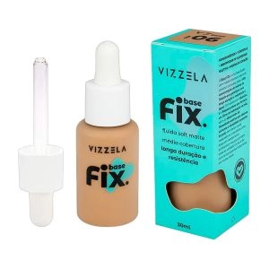 Base Líquida Vizzela Soft Matte Fix 06 30ml