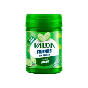 Pastilhas Valda Friends Limão Sem Açúcar Pote 50g