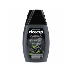 Gel Dental Closeup Branco Radiante Carvão Ativado Menta 100g