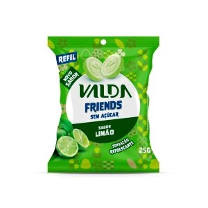 Pastilhas Valda Friends Sem Açúcar Limão 25g