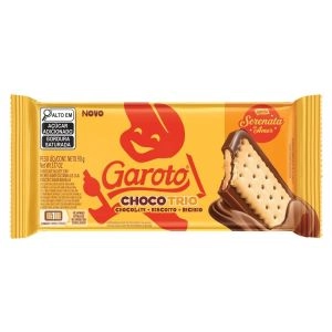 Tablete Garoto Choco Trio Serenata De Amor 90g