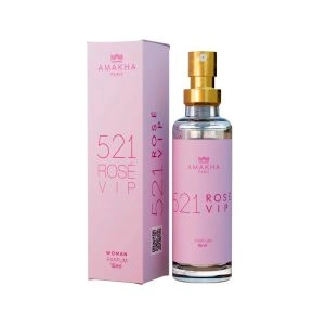 Perfume Feminino Amakha Paris 521 Rosé Vip Woman 15ml