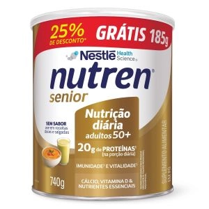 Suplemento Alimentar Nutren Senior Sem Sabor 740g - Grátis 185g