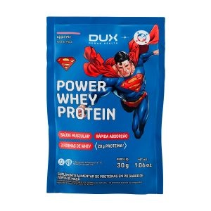 DUX Power Whey Protein DC SuperMan Apple Pie com 1 Sachê