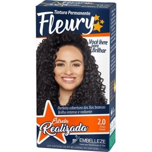 Tintura Embelleze Fleury 2.0 Preto Suave