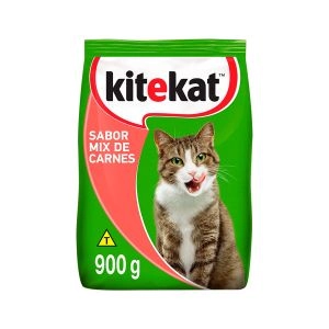 Ração Kitekat Mix De Carnes Para Gatos Adultos 900g