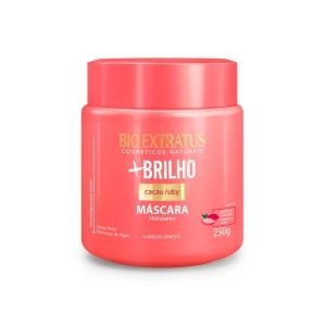 Máscara Hidratante Bio Extratus Mais Brilho Cacau Ruby 250g