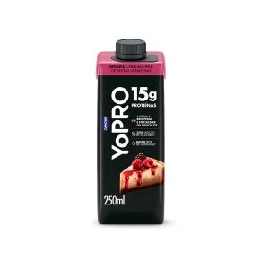 Bebida Láctea Uth YoPro Cheesecake De Frutas Vermelhas 250ml