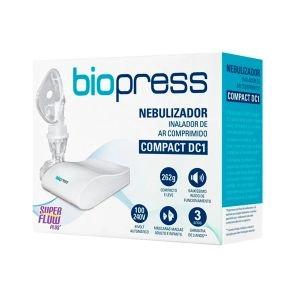 Nebulizador Inalador De Ar Comprimido Biopress Compact Dc1