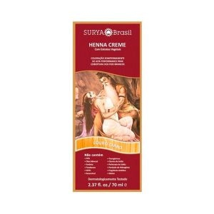 Henna Creme Surya Brasil Louro Claro 70ml